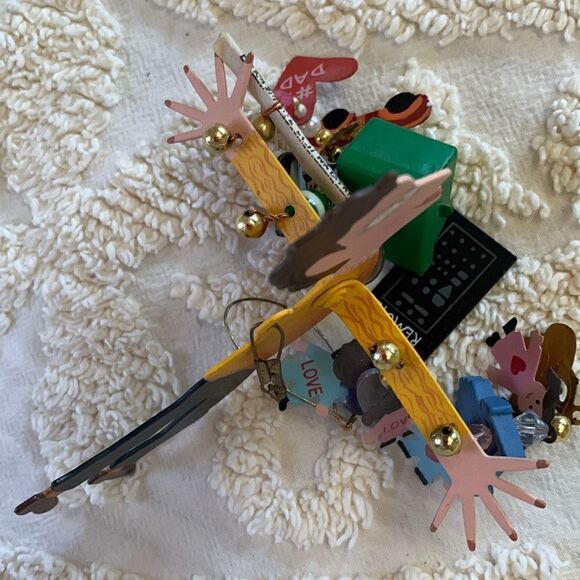 Rossi for Silvestri Dad Father Man Daddy Charm Metal Vintage - Picture 6 of 11